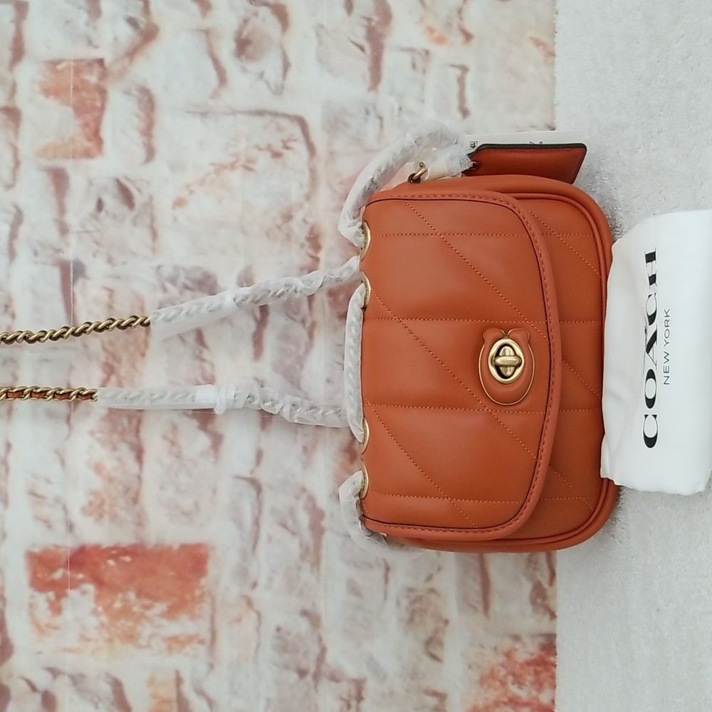 New Coach Madison Pillow Quilted Shoulder Bag